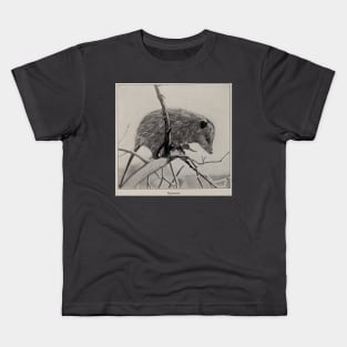 Opossum illustration Kids T-Shirt